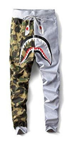 Zapatos De Hombre Fan Mouth Shark New Casual Pants