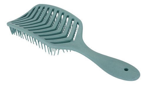 Cepillo Curvo Para Peinar El Cabello, Hueco, Desenredar En H