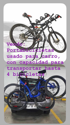 Portabicicletas Para Carro,marca Allen, Para 4 Bicicletas