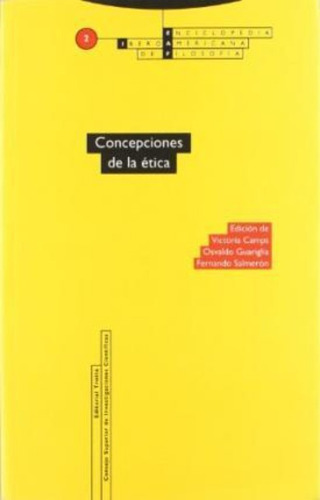 Concepciones De La Etica Enc2 - Camps,v.(ed)