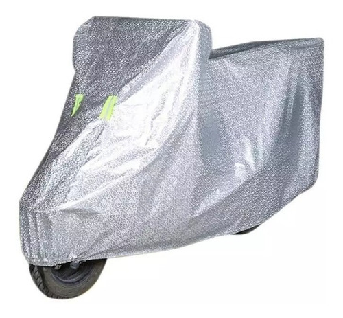 Carpa Funda Cubre Moto Impermeable Uv Peva(vinilo) + Algodon