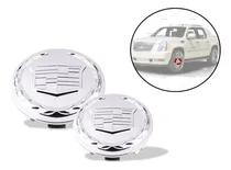 Comprar 2 Centros De Rin Cadillac Escalade Exl 2007-2013 83 Mm Cromo