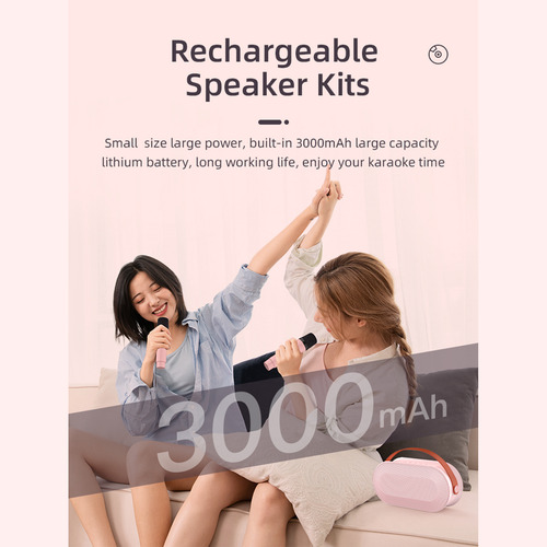 Altavoz Mini Bt Karaoke Hine Karaoke Con Conexión Inalámbric
