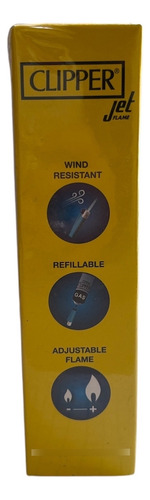 Encendedores Recargable Clipper Jet Flame 12pz Variado