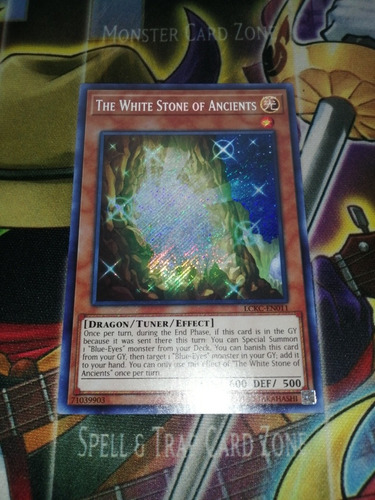 The White Stone Of Ancients Secret Yu-gi-oh! Original Konami