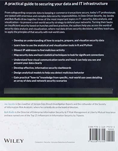 Data-driven Security: Analysis, Visualization And Dashboards