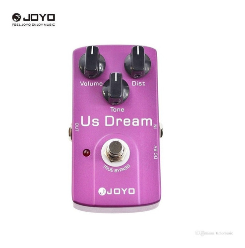 Pedal Joyo Us Dream Overdrive Distortion Jf34 + Frete Grátis