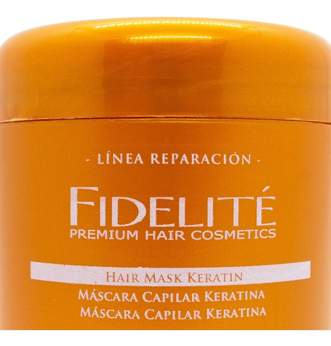 Imagen 3 de 8 de Baño De Crema Fidelité Máscara Capilar Keratina 270g