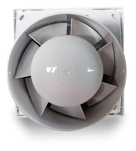 Imagen 4 de 10 de Extractor De Aire Baño 4(10 Cm) Motor Potenciado Buje Bronce