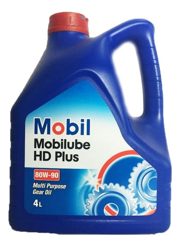 Aceite Mobil Mobilube Hd Plus 80w-90 - Bidon 4 Lt