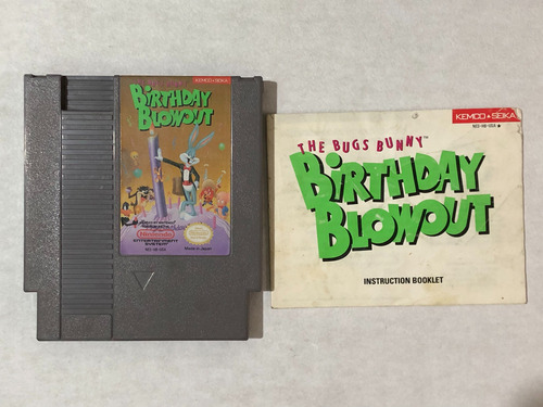 Bugs Bunny Blowout Nes Con Manual (Usado)