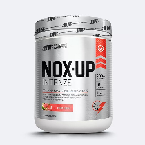 Nox Up Intenze 600gr Oxido Nitrico Pre Entreno