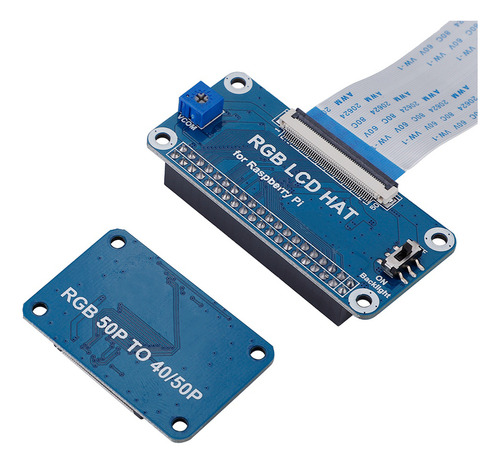 Placa Adaptadora Para Raspberry Pi Rgb Lcd Driver Kit D Driv