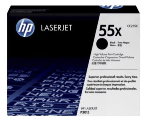 Toner Hp Ce255x Negro 55x