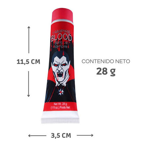 6 Sangre Artificial Falsa Artificial Realista Maquillaje