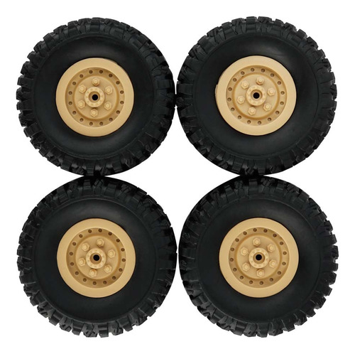 Camión Militar Track 16 Wpl B14 C24 Fy001 Rc Wheels Spa, 4 U