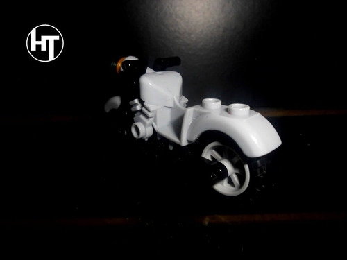 Imagen 5 de 5 de Moto, Lego, Mini Figura, Original, 2.5 Pulgadas.