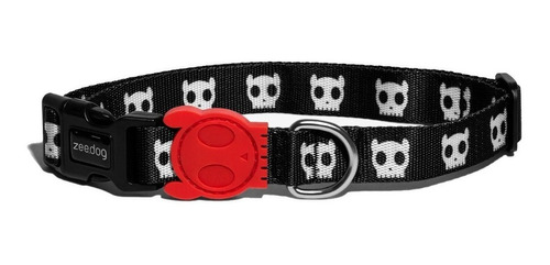 Collar Para Perro Zeedog Skull Talle M Zee Dog Para Perros