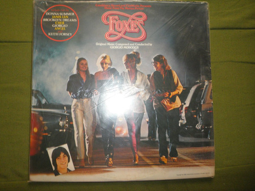 Disco Doble Vinyl Importd Foxes - Original Soundtrack (1980)