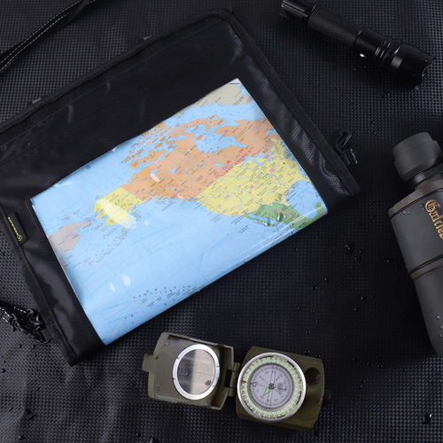 Funda Impermeable Para Mapas Con Ventana Transparente