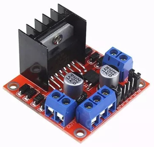 Imagen 1 de 5 de L298n Puente H Dual 25w L 298 N Cc Motor Para Arduino