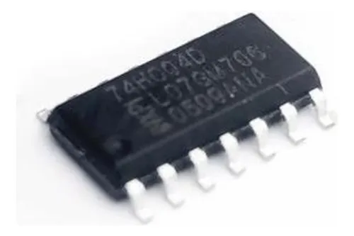 Por 5und 74hc04d Smd Compuerta Logica Not 7404 74hc04
