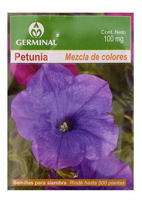 Semillas Para Siembra Petunia 1 Gr Multicolor