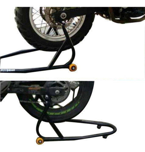 Caballete Para Moto Universal 2 Pares Soportes Tijera-spools