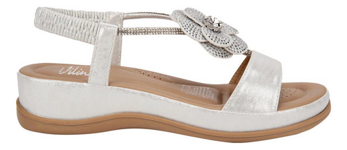 Sandalia Dama Vi Line Confort Con Brillos 1190075