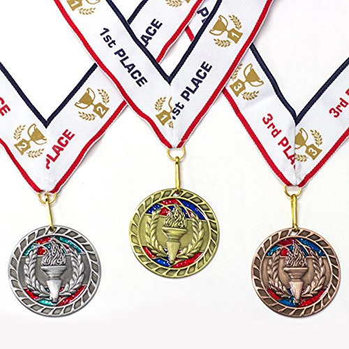 Trofeo Todas Las Medallas De Premio De Victoria De 1er 2do 3