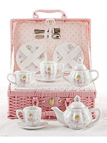 Productos De Delton Bella Ballerina Juego De Té De Porcelan