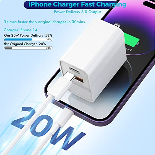 Charger Block Para iPhone 15/14/13/12/11/pro Max/plus/xs/xr/