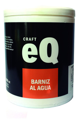 Barniz Al Agua Natural 4lt