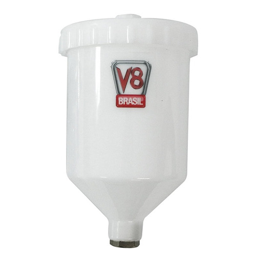 Copo Para Pistola De Pintura Hvlp - 600ml - V8 Brasil