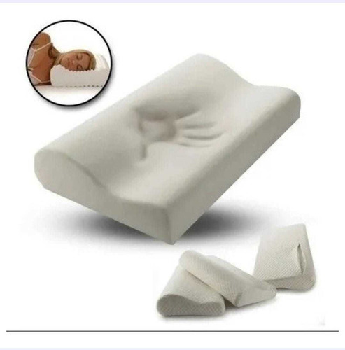 Almohada Cervical Viscoelastica Flex Memoria Dormir Descanso