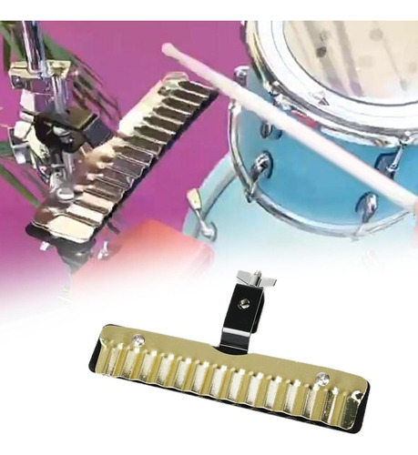 Percusión Crasher Guiro Superficie De Juego Efecto De