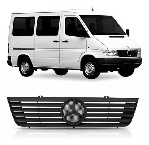 Careta M.benz Sprinter 1995-2000 Negra Sin Insignia