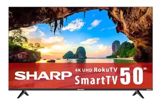 Pantalla Sharp 50 Pulgadas Uhd 4k Roku Tv 4tc50dl7ur