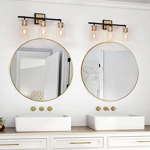 Zevni Lámpara De Tocador De Baño Con 3 Luces, Lámpara De Y X