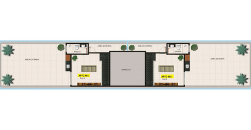 Imagem 5 de 9 de Cobertura Com 3 Quartos, Suite E 3 Vagas De Garagem Sobre Pilotis - 25014
