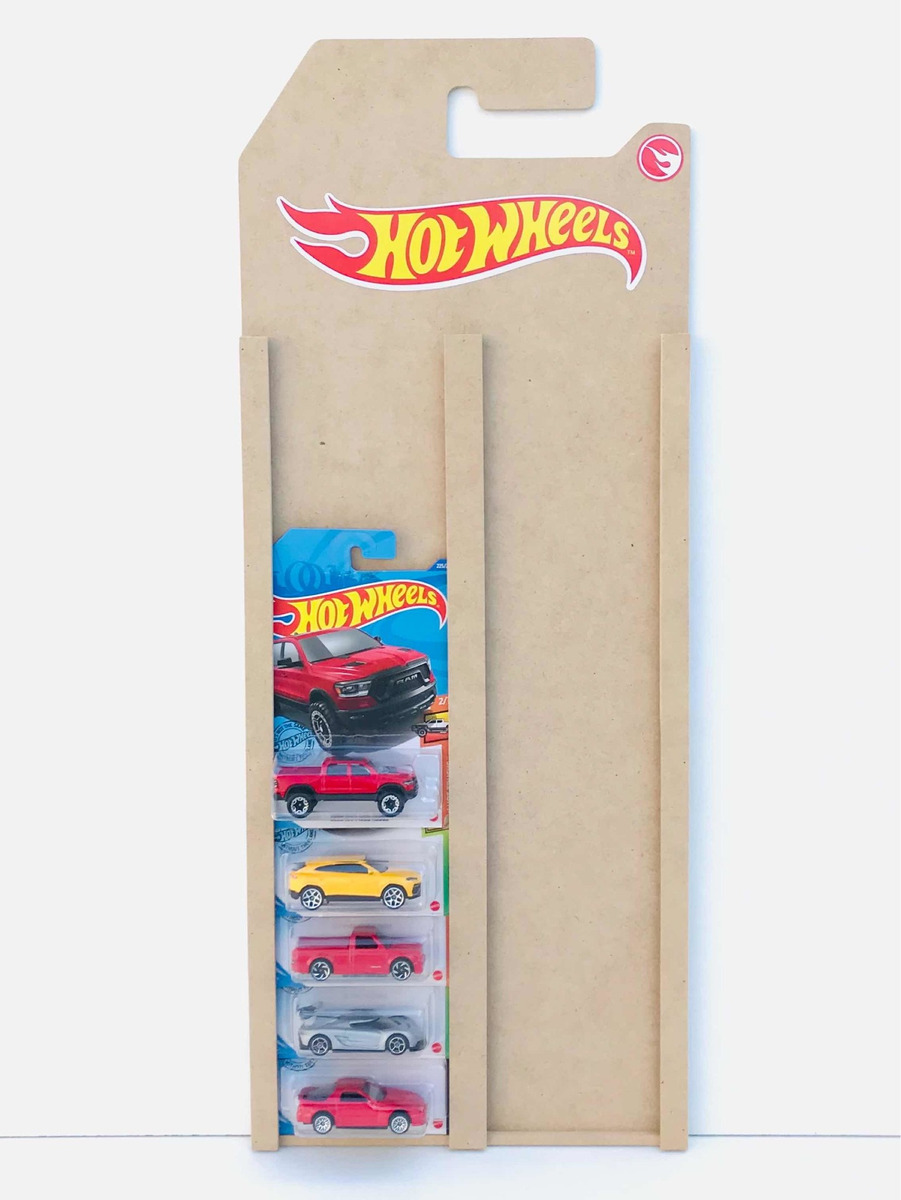 Exhibidor Coleccionador Hot Wheels 14 Autos Blister Riel Mercadolibre