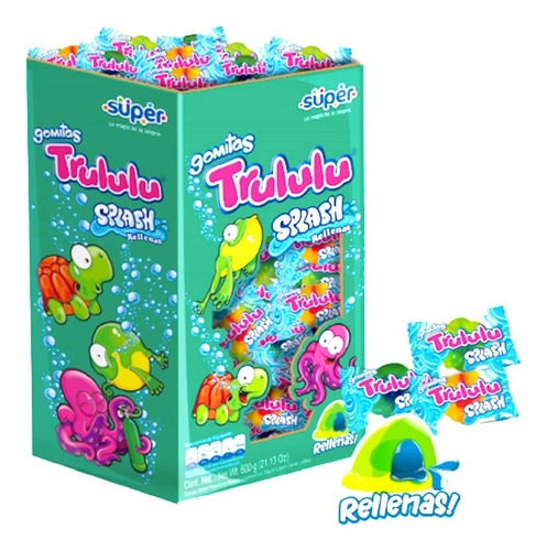 Gomitas Trululu Splash X 100 Un