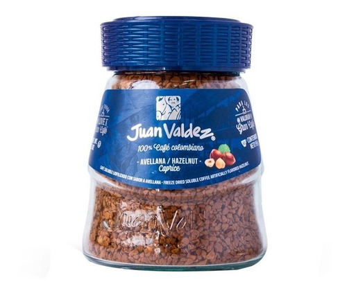 Juan Valdez Cafe Soluble Liofilizado Avellana