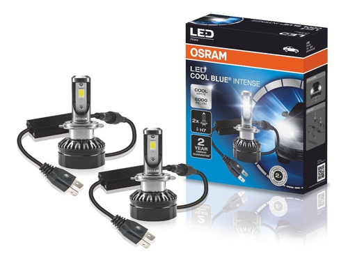 Lampara Led H7 Osram Led Cool Blue Intense 2 Años Gtia (par)