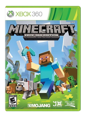 Jogo Novo Midia Fisica Minecraft Edition Mojang Pra Xbox 360