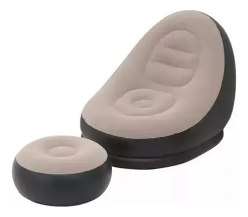 comprar Sofá Tumbona Silla Inflable Reposa Pies Puff Xl 