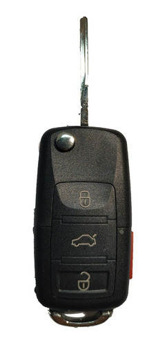 Carcasa Llave Vw Bora 3 Botones Y Panico