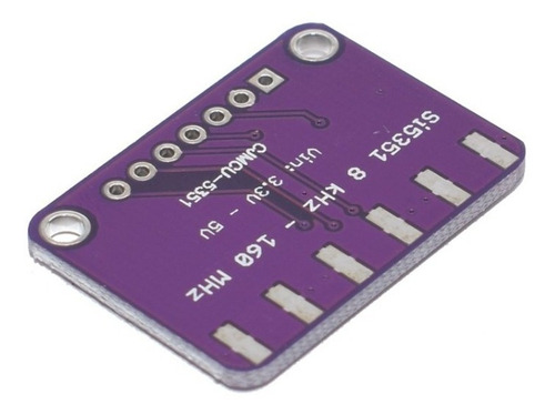 Imagen 3 de 3 de Generador De Reloj Si5351 I2c 8 Khz A 160 Mhz Con 3 Salidas