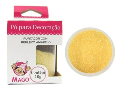 Imagem 2 de 8 de Kit 6 Corantes Em Pó Para Decoração 10g Mago Furtacor