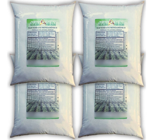 Fertilizante Map Purificado 20kg Fosfato Monoamônico Hidropo